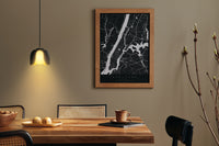 Lámpara colgante OSRAM DECOR Corolle E27 negra