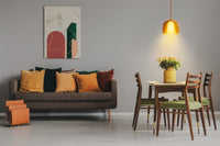 Lámpara colgante OSRAM DECOR Corolle E27 naranja