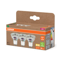 Lámpara LED OSRAM EFICIENCIA ENERGÉTICA reflector 2W 827 GU10