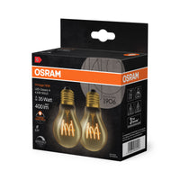 OSRAM Vintage 1906 LED CLASSIC A,B,P SLIM FILAMENT regulable 4.8W 822 Oro E27