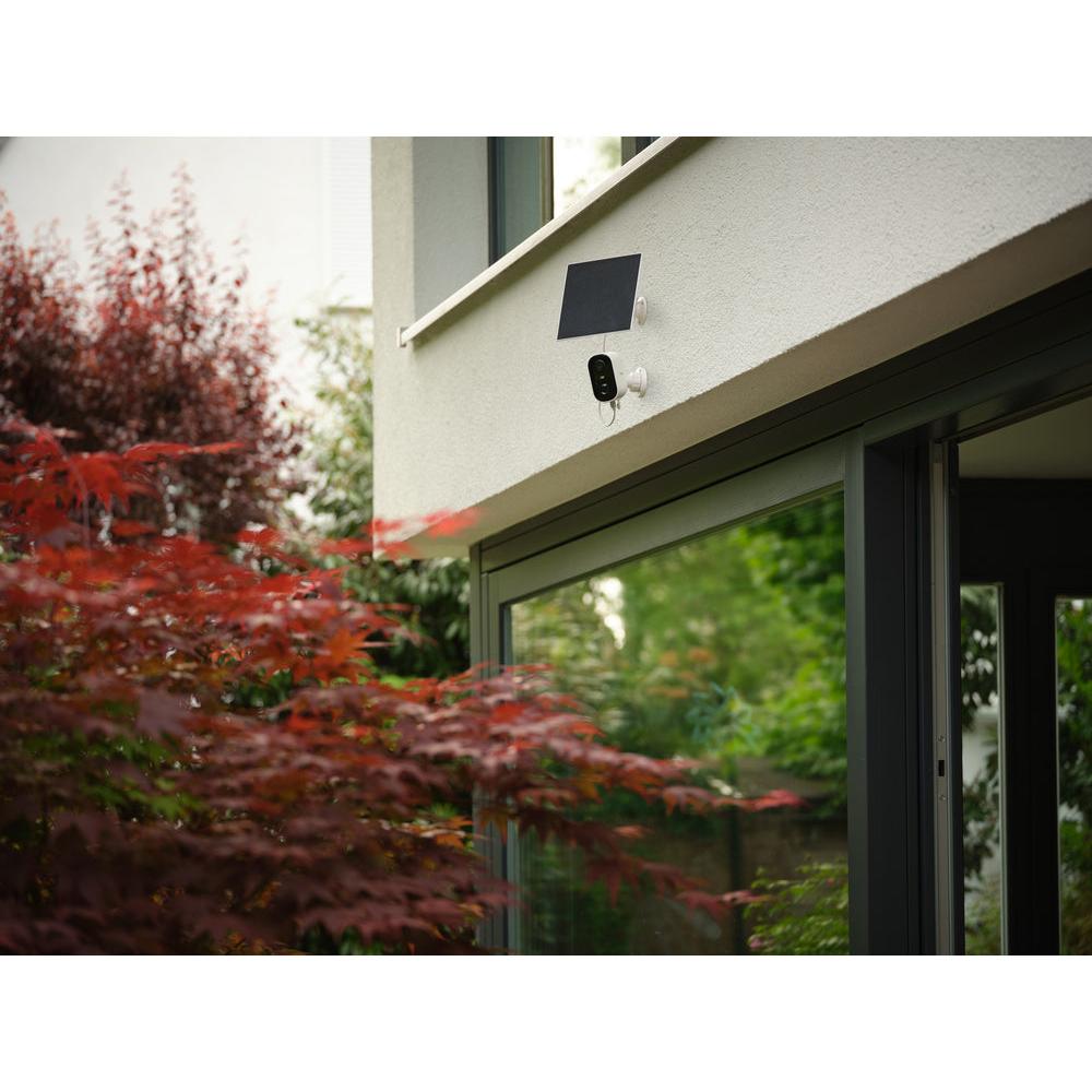 SMART+ WIFI OUTDCAMERA BATTERY SOLAR White