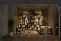 Foco empotrable LED OSRAM Spot Recess GU10 giratorio cuadrado Click 4,5 W latón verde ⌀68 mm