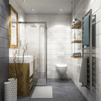 Foco empotrable LED OSRAM para baño GU10 IP65 4,5 W 840 Níquel satinado ⌀68 mm