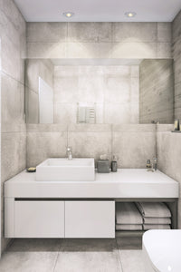 Foco empotrable LED OSRAM para baño GU10 regulable, giratorio, clic, 6 W, blanco, Ø68 mm