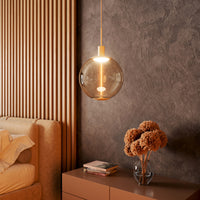 Lámpara decorativa LED grande OSRAM Vintage 1906 con filamento magnético, regulable, 12 W, ámbar 818, E27