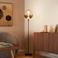 OSRAM Vintage 1906 LED Große Dekorlampe mit Filament-Magnetstil dimmbar 12W 818 Smoke E27