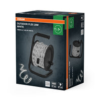 Tira LED flexible para exteriores OSRAM IP65 blanco frío 4000K 20 m IP65