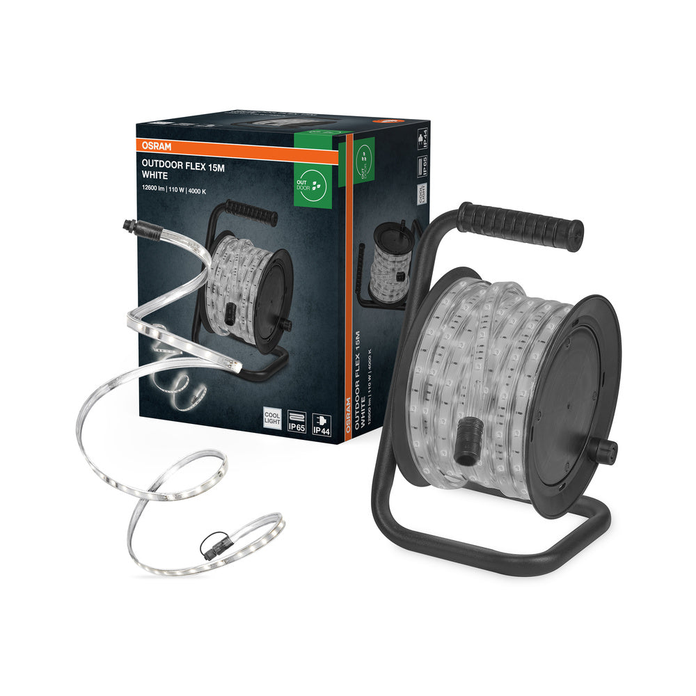 OSRAM OUTDOOR FLEX LED Streifen IP65 Kaltweiß 4000K 15M IP65