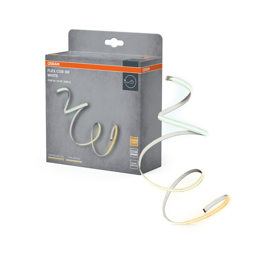 OSRAM FLEX COB 5M LED-Streifen, gelb, 22W, 1750lm