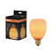 Lámpara LED OSRAM DECOR, vidrio coloreado, ovalada, naranja