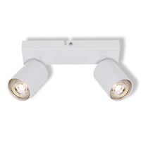 Foco LED OSRAM ELEMENTAL de 2 puntos, blanco, luz, 2xGU10, blanco, 21 x 13,8 x 6,5 cm