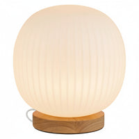 Lámpara de mesa OSRAM DECOR con farol de cristal E27