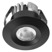 OSRAM LED Mini Spot Set Einbaustrahler 6W 120° Schwarz ⌀30 mm