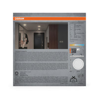 OSRAM LED Downlight Side-Mainlight Einbaustrahler 225 mm 24W Weiß ⌀85…195 mm