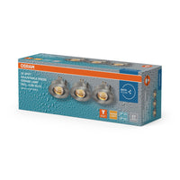 Foco empotrable LED OSRAM para baño GU10 IP65 4,5 W, níquel satinado, 68 mm de diámetro