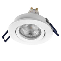 Foco empotrable LED OSRAM Spot Recess GU10 giratorio Click 4,5 W blanco ⌀68 mm