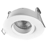 OSRAM LED Spot Recess Bad Einbaustrahler Set GU10 IP65 4.5W Weiß ⌀68 mm