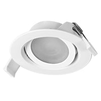 Conjunto de focos empotrables OSRAM LED Spot Recess DIM 4,9 W 120° Blanco ⌀75 mm