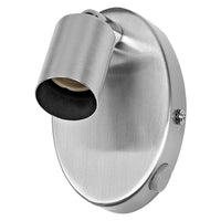 Aplique de pared cilíndrico LED Spot OSRAM 1xGU10 Níquel cepillado