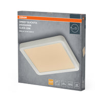 Lámpara de techo cuadrada OSRAM Orbis Quickfix 245x245 mm 20W Click-Dim Blanco