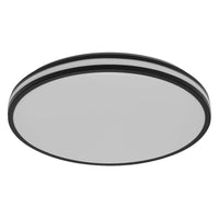 Lámpara de techo OSRAM Orbis Caleb, 490 mm, 36 W, 3000 K, blanco cálido, negro