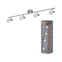Lámpara de techo LED OSRAM Spot Vase 4xG9 níquel cepillado