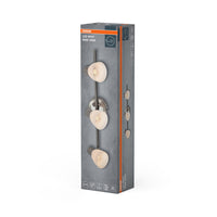 Lámpara de techo LED OSRAM Spot Vase 3xG9 níquel cepillado