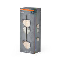 Lámpara de techo LED OSRAM Spot Vase 2xG9 níquel cepillado