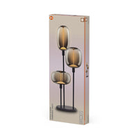 Lámpara de pie OSRAM DECOR Stick DIM 3xE27 Gris oscuro sin bombillas