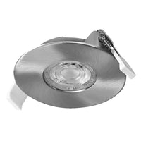 Foco empotrable LED OSRAM para baño GU10 Click 4,5 W, latón verde, 68 mm de diámetro