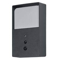OSRAM ENDURA® Style USB Lámpara de pared exterior recargable 5 W Sensor IP54 Gris oscuro