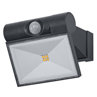 Lámpara de pared exterior recargable OSRAM ENDURA® Style USB, 1,6 W, 3000 K, sensor arriba-abajo, IP44, gris oscuro