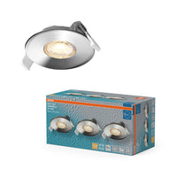 Foco empotrable para baño OSRAM LED Spot Recess DIM IP65 4,9 W 36° Cromo Ø68 mm