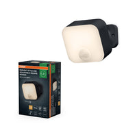 OSRAM ENDURA® Style USB Lámpara de pared exterior recargable 3W Square Sensor IP54 Gris oscuro