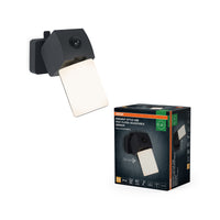 OSRAM ENDURA® Style USB Lámpara de pared exterior recargable 2,5 W Sensor de inundación IP54 Gris oscuro