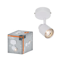 Foco LED OSRAM PRIMAL redondo de 1 punto, luz, 1xGU10, blanco