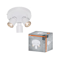 Foco LED OSRAM PRIMAL de 3 puntos, luz, 3xGU10, blanco