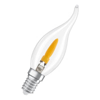 OSRAM LED-Lampe, Flammeneffekt, E14, 1 W, 1800 K, 20 lm, 15.000 h