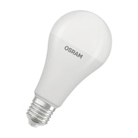 LÁMPARA LED DE OSRAM CON CASQUILLO CLÁSICO A en forma de A, lámpara LED, mate, 19 W, (antes 150 W), 2452 lm, blanco cálido, 2700 K, 15 000 h, CRI 80