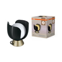 OSRAM DECOR Corolle Tischleuchte Chalice E14 Schwarz