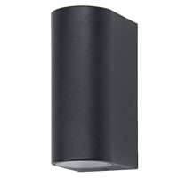 Aplique de pared exterior OSRAM ENDURA® Classic Tube Up-Down GU10 IP54 Gris oscuro