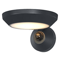 OSRAM ENDURA® Style Verstellbarer Spot Außenwandleuchte IP65 mit Sensor 12W Dunkelgrau
