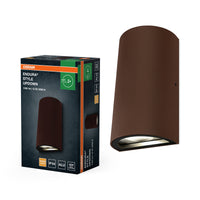 Lámpara de pared para exterior OSRAM ENDURA® Style Up-Down 12 W 3000 K color óxido