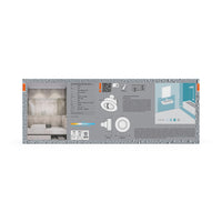 Foco empotrable LED OSRAM para baño GU10 regulable, giratorio, clic, 6 W, blanco, Ø68 mm