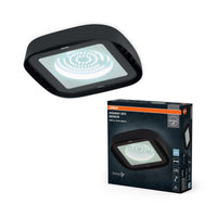 Lámpara OSRAM negra, 6500 K, luz blanca natural, 80 W, aluminio, ángulo de haz de 110°, vida útil de 20 000 h, 220-240 V