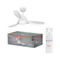 Ventilador de techo LED OSRAM Bise 1065 mm 48 W CCT RGB