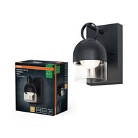 OSRAM ENDURA® Style Außenwandleuchte Cowbell IP65 6W 3000K Dunkelgrau
