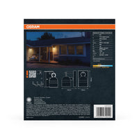 OSRAM ENDURA® Style Außenwandleuchte Cowbell IP65 6W 3000K Dunkelgrau