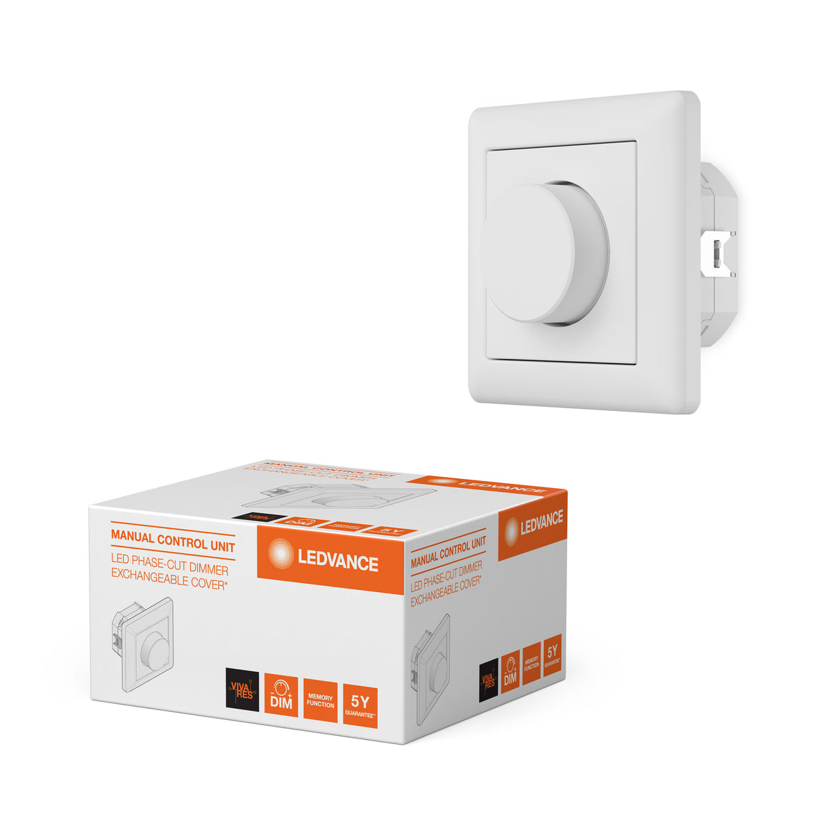 LEDVANCE SELECT DIM Drehdimmer mit Abdeckung