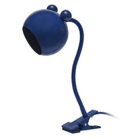 Lámpara con pinza OSRAM azul, acero, 220-240 V, E14, IP20